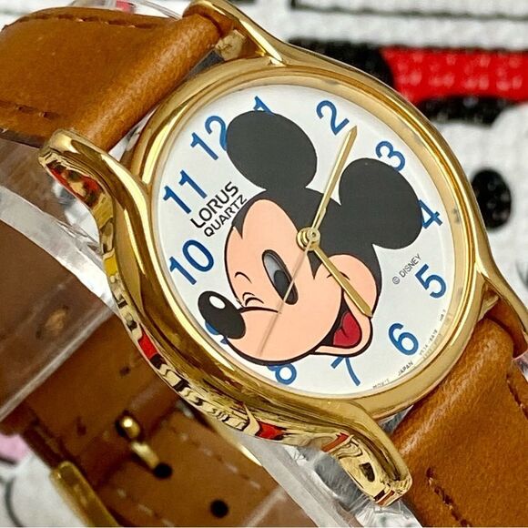 Vintage Disney x Lorus by Seiko Mickey Mouse Bobbing Eye Unisex Watch w Case main image 8